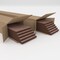 Ekena Millwork 48H x 3/8T Adjustable Wood Slat Wall Panel Kit w/ 4W Slats, Walnut contains 11 Slats SWW55X48X0375WA - alternate 6